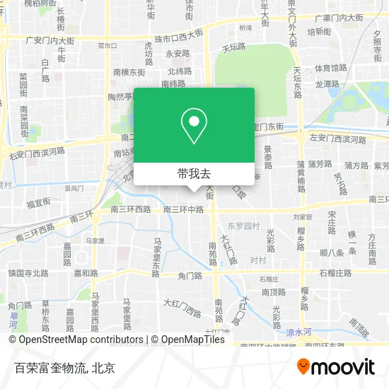 百荣富奎物流地图