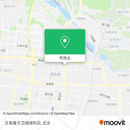 京客隆大卫城便利店地图