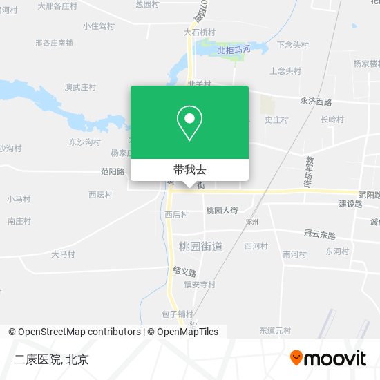 二康医院地图