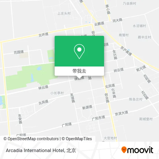 Arcadia International Hotel地图