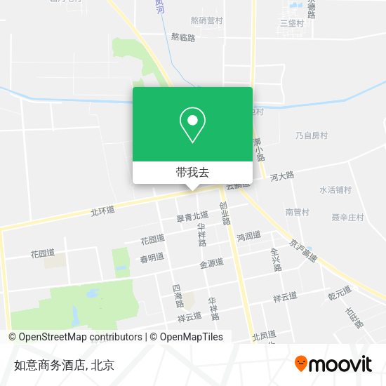如意商务酒店地图