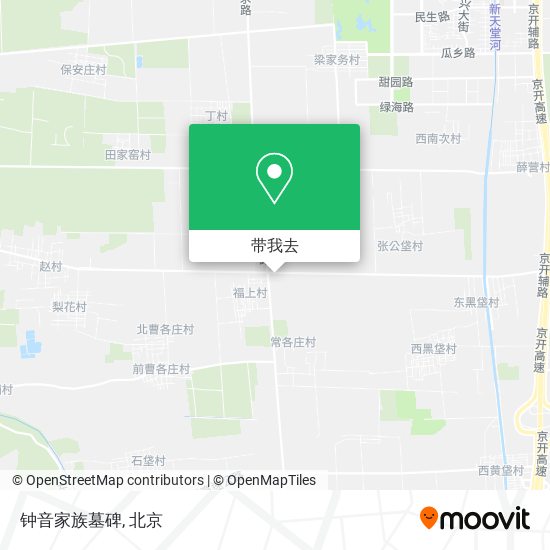 钟音家族墓碑地图