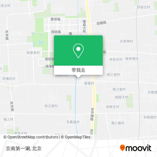 京南第一涮地图
