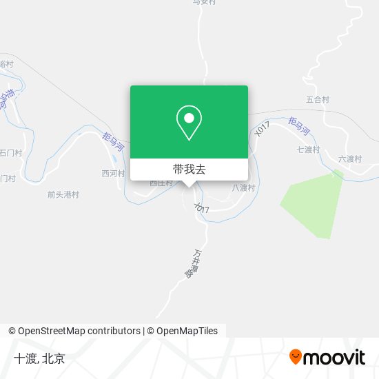十渡地图