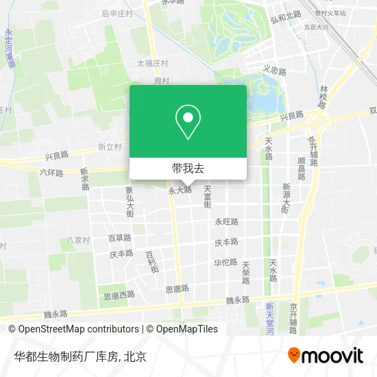 华都生物制药厂库房地图