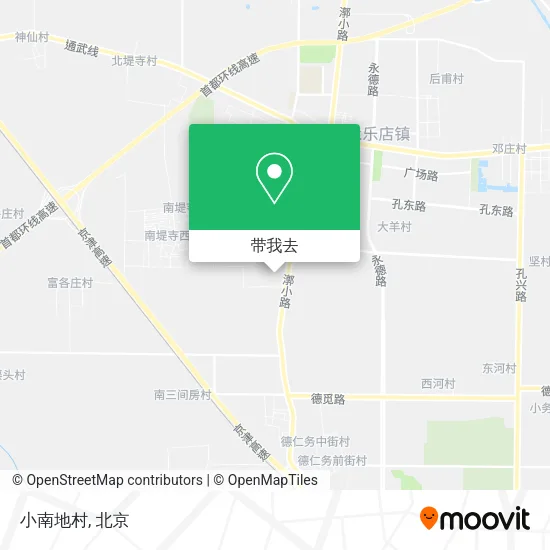 小南地村地图
