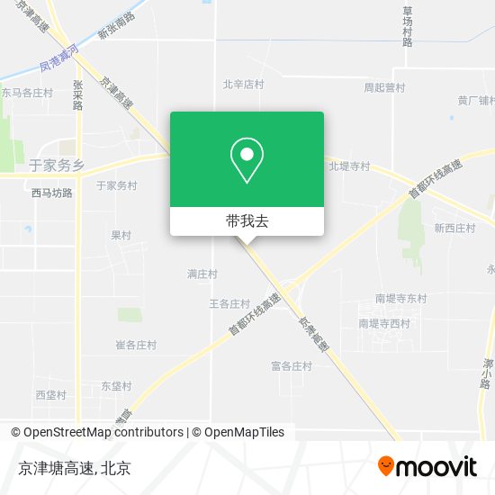 京津塘高速地图