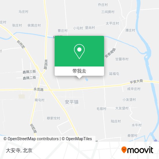 大安寺地图