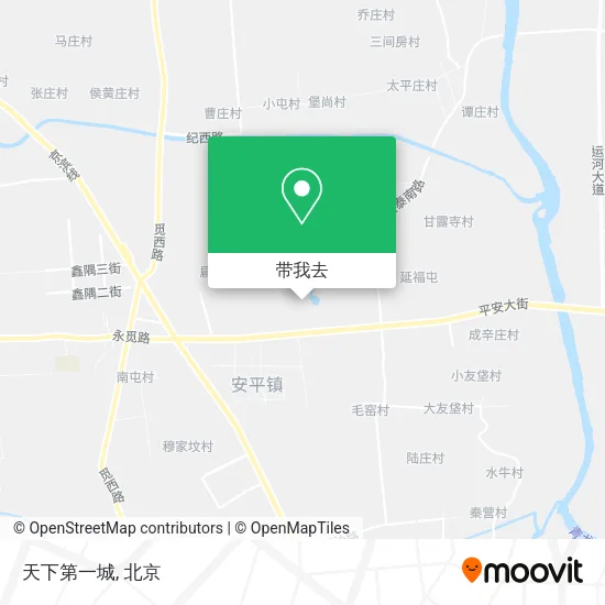 天下第一城地图