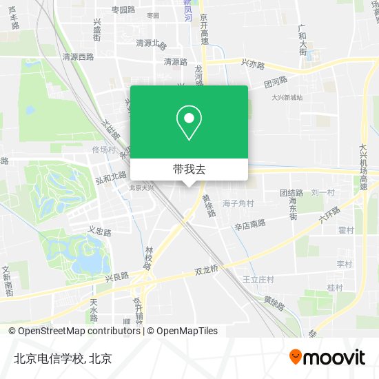 北京电信学校地图