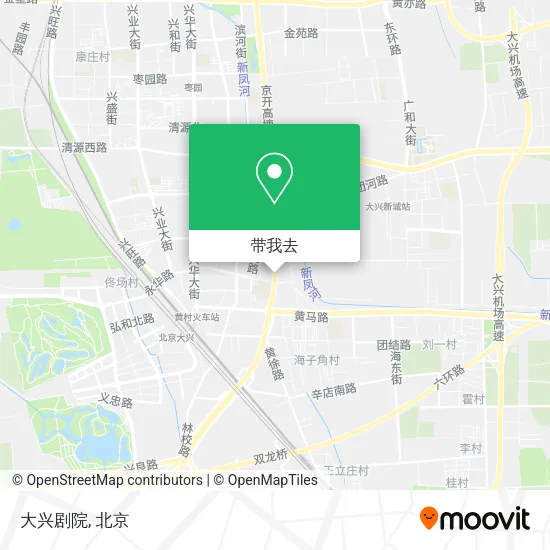 大兴剧院地图