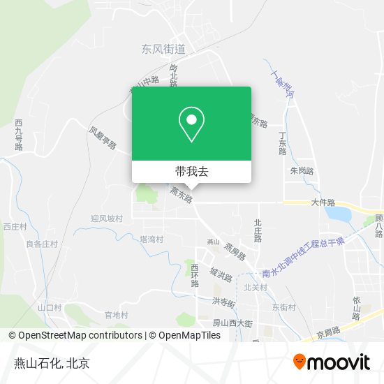 燕山石化地图