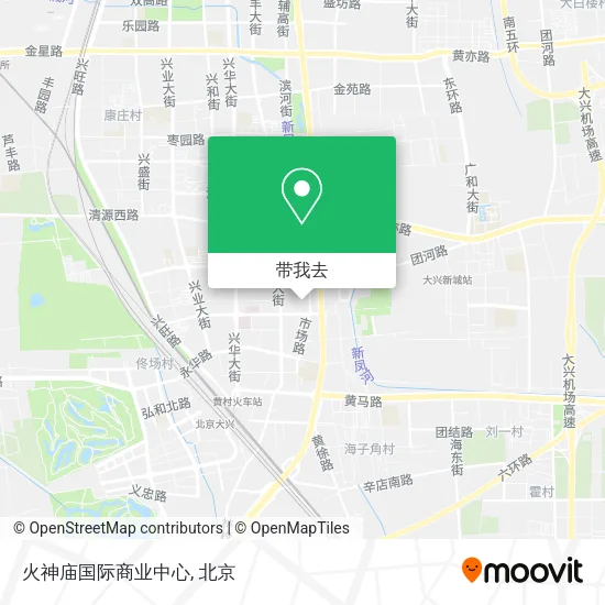 火神庙国际商业中心地图