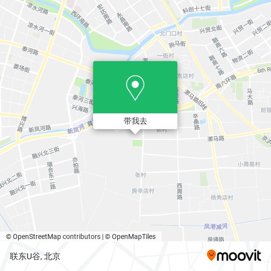 联东U谷地图