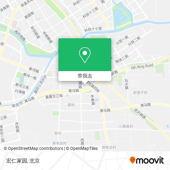 宏仁家园地图
