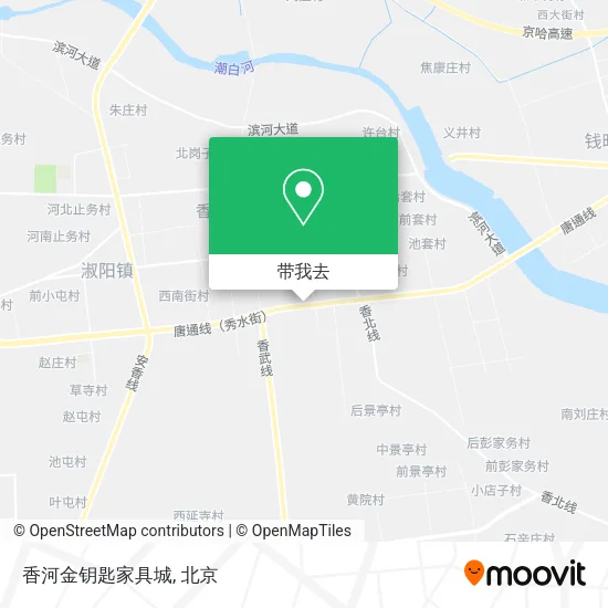香河金钥匙家具城地图