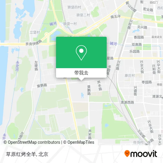 草原红烤全羊地图