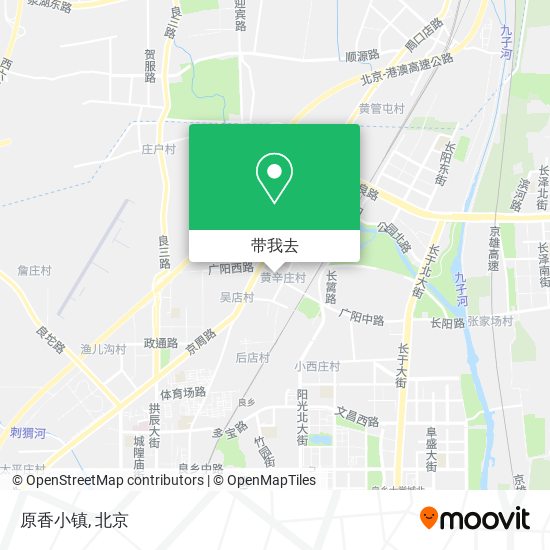原香小镇地图