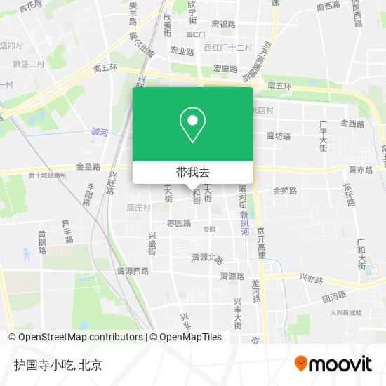 护国寺小吃地图