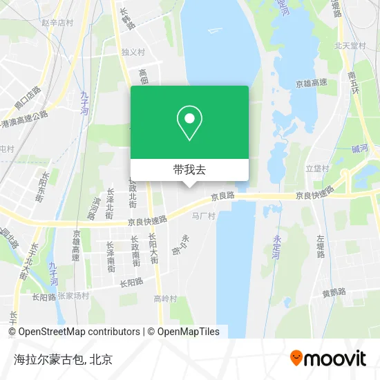 海拉尔蒙古包地图