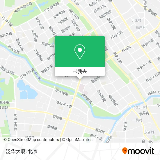 泛华大厦地图