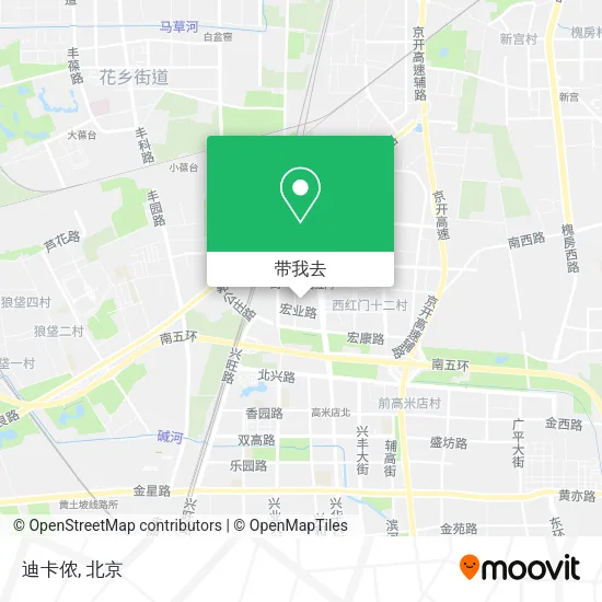 迪卡侬地图