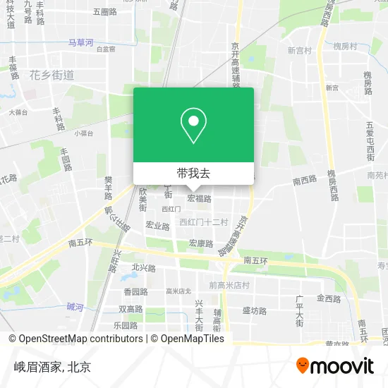 峨眉酒家地图