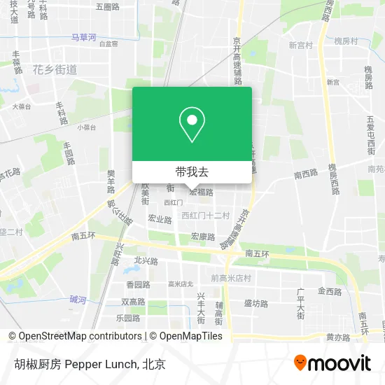 胡椒厨房 Pepper Lunch地图