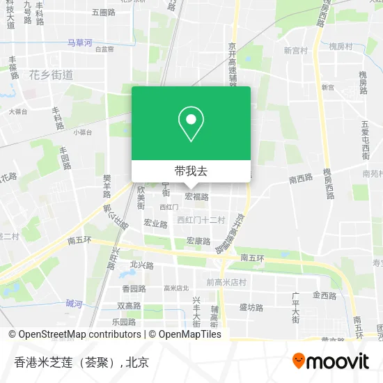 香港米芝莲（荟聚）地图