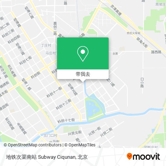 地铁次渠南站 Subway Ciqunan地图