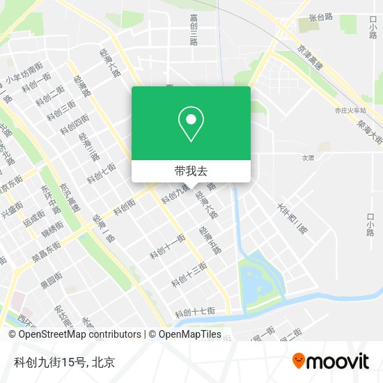 科创九街15号地图