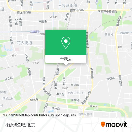 味妙烤鱼吧地图