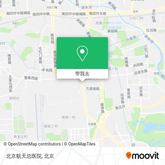 北京航天总医院地图