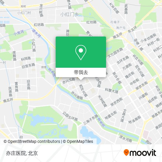 亦庄医院地图
