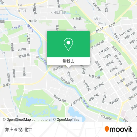 亦庄医院地图