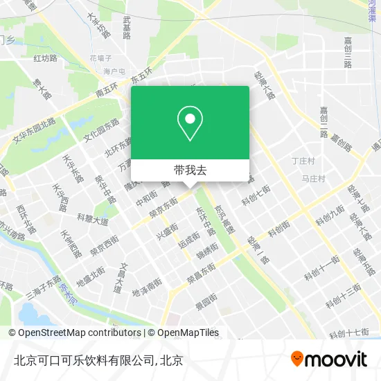 北京可口可乐饮料有限公司地图