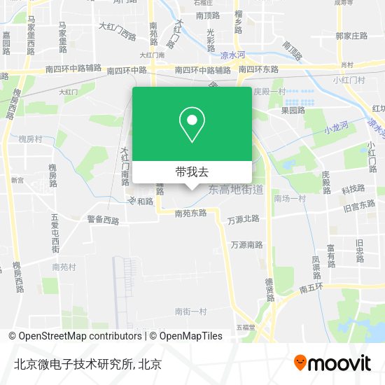 北京微电子技术研究所地图