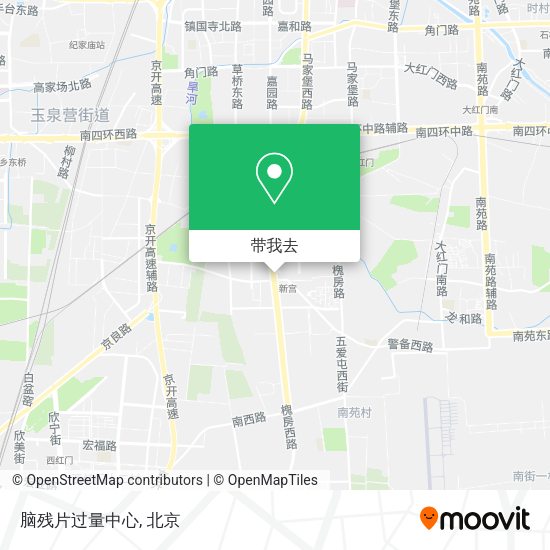 脑残片过量中心地图