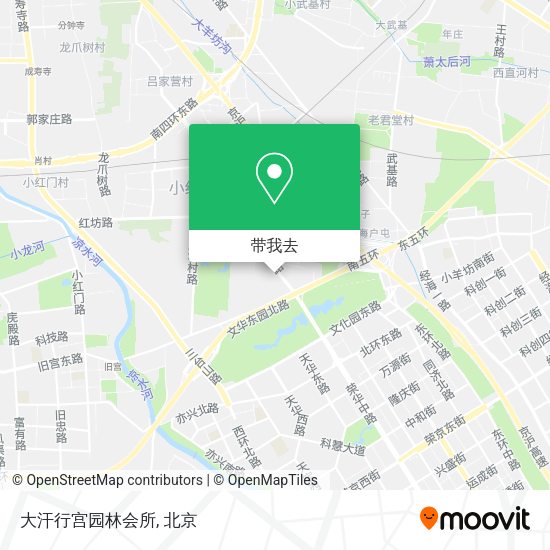 大汗行宫园林会所地图
