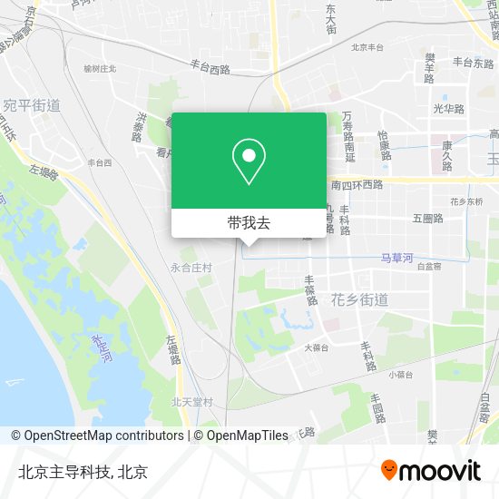 北京主导科技地图