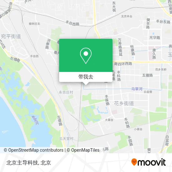 北京主导科技地图
