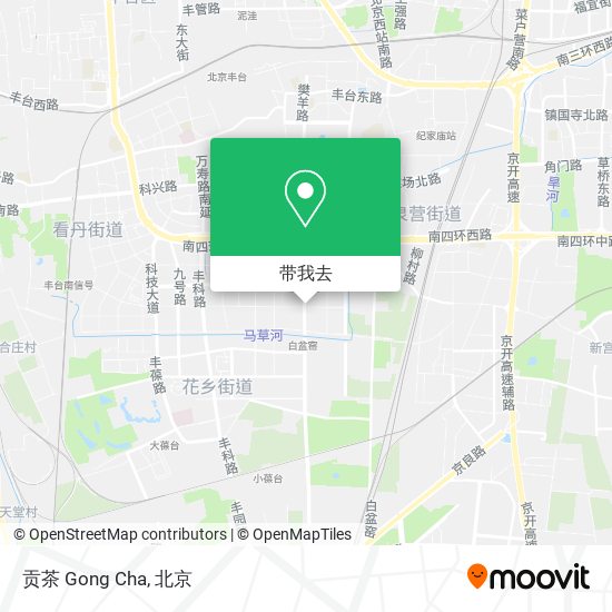 贡茶 Gong Cha地图