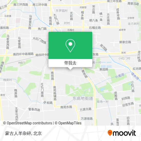 蒙古人羊杂碎地图