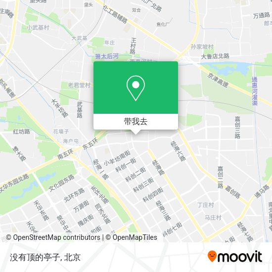 没有顶的亭子地图