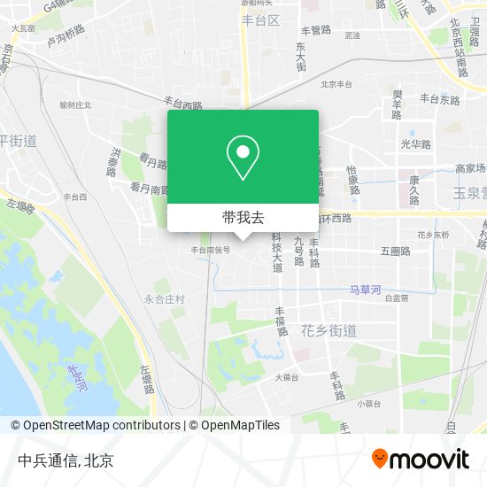 中兵通信地图