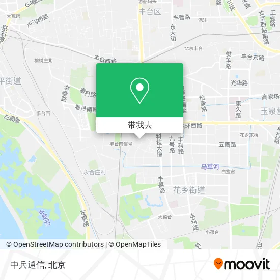 中兵通信地图
