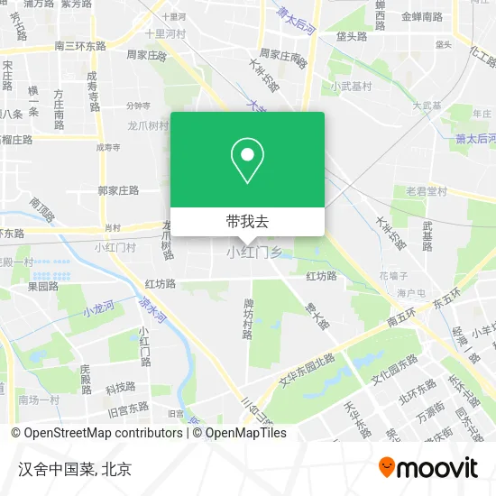 汉舍中国菜地图