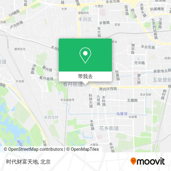 时代财富天地地图