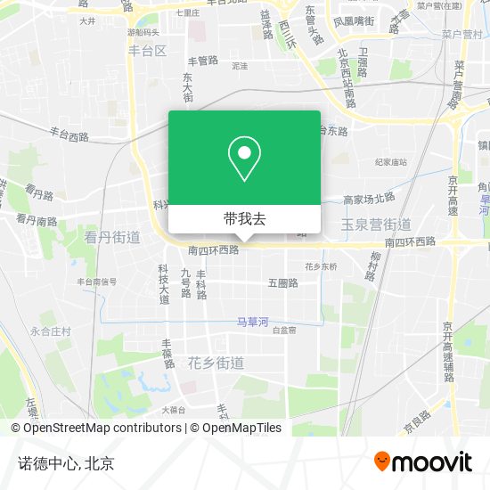诺德中心地图