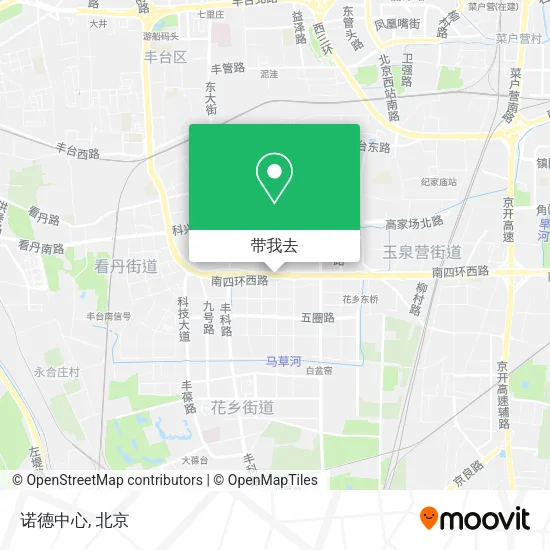 诺德中心地图